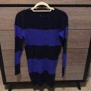 100% Cashmere sweater dress.
